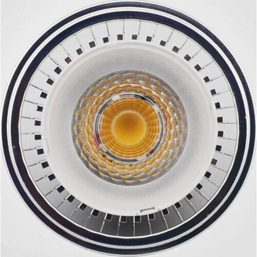 Free Shipping Indoor Home Lighting 10W 15W COB LED Bulb Lamp Spotlight Dimmable Recessed Downlight AR111 QR111 G53 12V AC85-265V