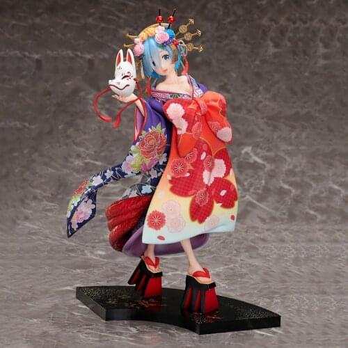 Re zero rem figure PVC Action Re:Life in a different world from zero REM Oiran figure Toy Anime Adult Collection Doll Gifts