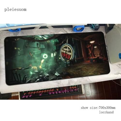 Bioshock mousepad gamer 700x300mm Xxl gaming mouse pad large Colourful notebook pc accessories laptop padmouse ergonomic mat