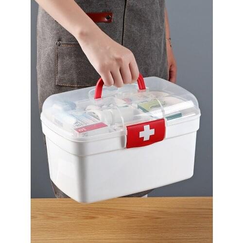 Medical Kit Medicine Box Home Organizer Storage Box PE