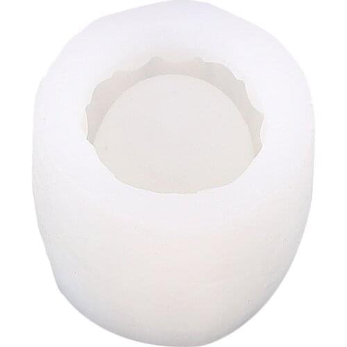 Mini Silicone Flower Pot Resin Mold Planter Ashtray Container Clay Mould DIY