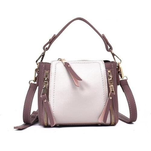 Fashion Leather Women Shoulder Bag Luxury Handbags Women Bags Designer Lady Bucket Small Crossbody Messenger Bags Female Handbag