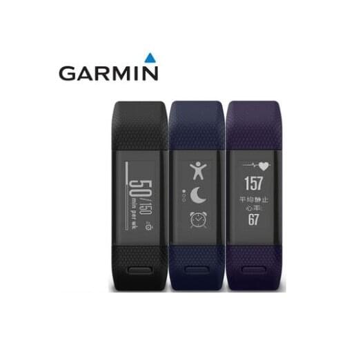 Original Garmin vivosmart HR+ plus GPS running swimming fitness bracelet Heart Rate Monitor sport Women Clock Smart watch men