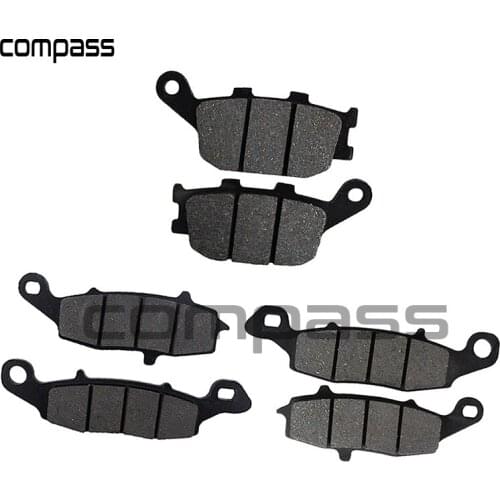 Motorcycle Front and Rear Brake Pads for SUZUKI SV400 XV 400 2003-2005 SV 650 SV650 2003 2004 2005 2006 2007 2008-2014