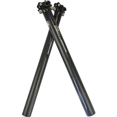 Newest Mountain Bike Carbon Seatpost Carbon Fibre Bicycle Seatposts Road MTB Parts cycling seat post 27.2/30.8/31.6*350/400mm