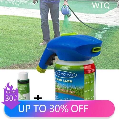 Garden Plastic Seed Sprayer Seed Sprayer Combination Liquid Lawn Seed Sprinkler System Grass Watering Can Fast Easy Sprayer