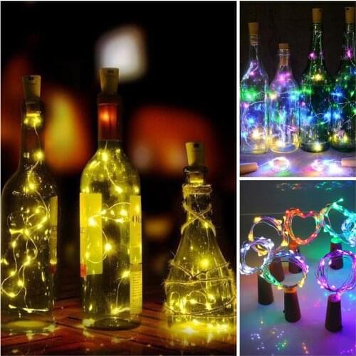 Fairy Garland For Christmas Tree Wedding Party Decoration Copper Wire LED String lights Holiday lighting 1M 2M