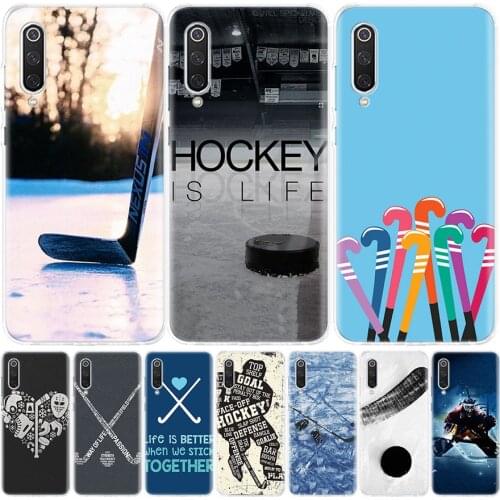 Ice Hockey sport Phone Case for Xiaomi Note 10 Mi 11 9 8 CC9 5X 6X A1 A2 A3 9T 10T Lite Pro Poco F1 X3 NFC F3 Cover Coque