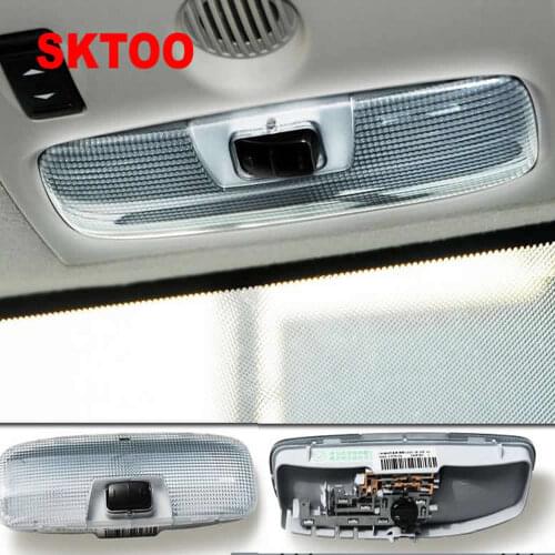SKTOO interior dome light For Ford Focus (2005-2014) Roof lighting reading lamp for Ford Ecosport S-MAX ceiling lamp 2pcs