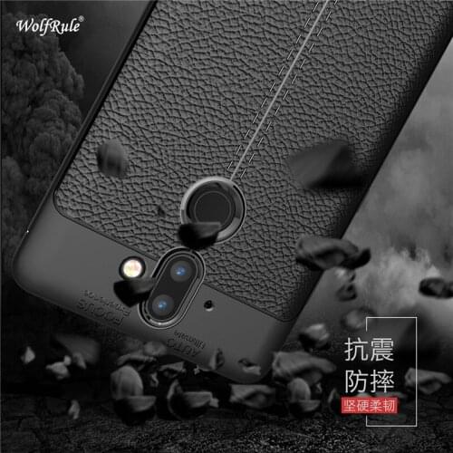 WolfRule sFor Phone Case Nokia 9 Cover Shockproof Luxury Leather TPU Case For Nokia 9 Case For Nokia 9 Mobile Fundas 5.5"