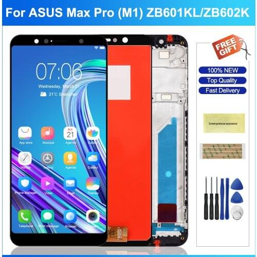 5.99'' Lcd For ASUS Zenfone Max Pro ZB601Kl ZB602KL LCD Display Touch Screen Digitizer Assembly Parts For ASUS ZB601Kl LCD