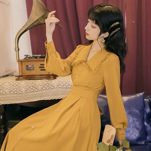 2020 new fashion womens clothing Full Vintage dress for women dress for women dresses