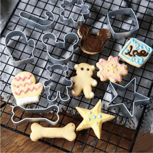 30 Style Stainless Steel Cookie Cutter Biscuit Mold Fondant Cake Mold Baking Tools Sugar Biscuit Mold Accesorios Baking Tools