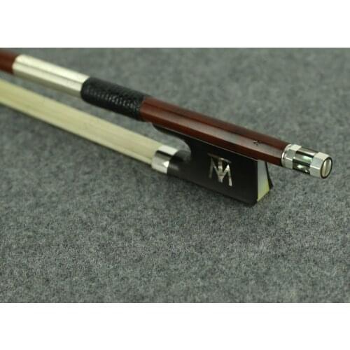 4/4 MASTER FINE Pernambuco Violin Bow Silver mounted Fast Response Flexible