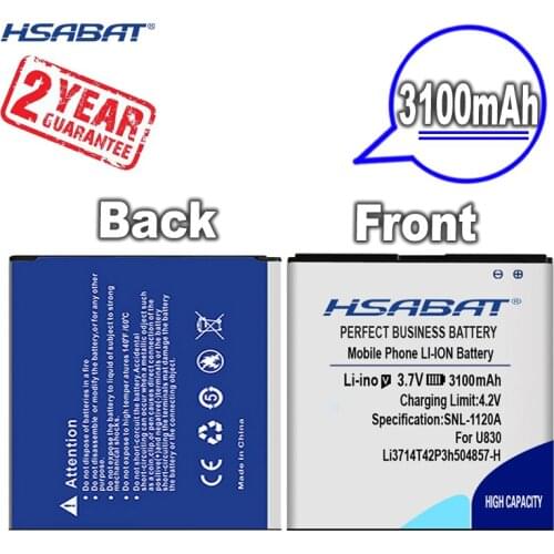 New Arrival [ HSABAT ] Li3714T42P3h504857-H Battery for ZTE Beeline smart 2 V808 U880S U812 V788D U830 N788 U788 N789 N799D