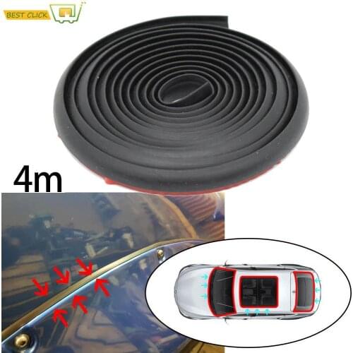 4m T-Type Car Seal Strip Headlight Bumper Skirt For BMW 1 3 5 6 7 X1 X3 X5 X6 Z E81 E83 E87 E60 E61 E70 E71 E90 E91 F10 F20 F30
