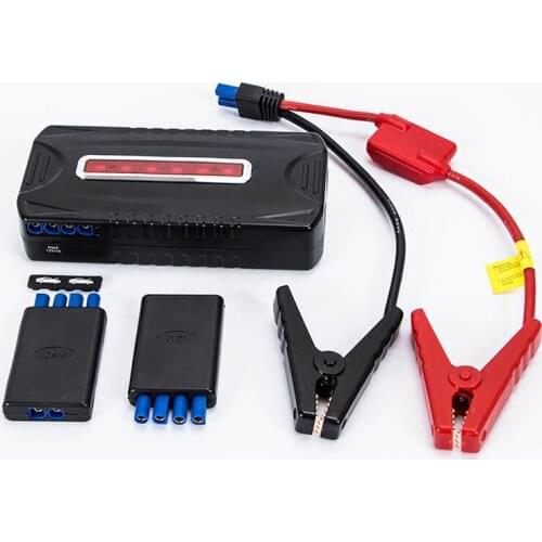 24V Car high power jump starter multi-function vehicle emergency kit polymer li-ion battery booster starter power bank