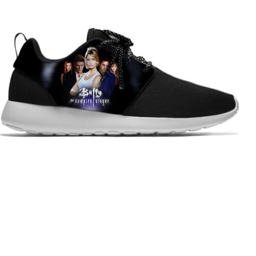 Buffy The Vampire Slayer TV Show Fashion Classic Sport Running Shoes Casual Breathable Lightweight 3D Print Men Women Sneakers
