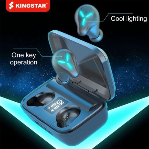 KINGSTAR Bluetooth Earphone Wireless Headphones HiFi Music Sport Gaming Headset For Games Music Multifunctional Earbuds