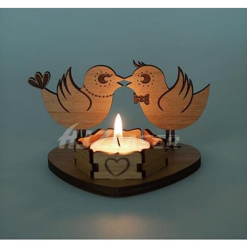 CO2 Laser Cut Machine for Wooden gift Sheet Making