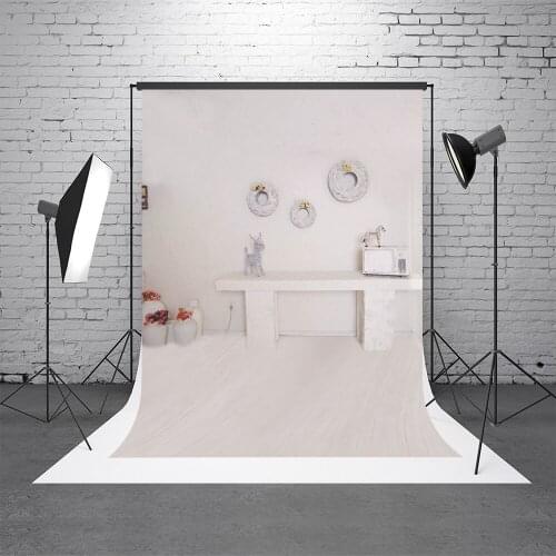 VinylBDS White Indoor Wedding Photography Backgound Brick Wall Background For Children Washable Backgrounds Photo Studio