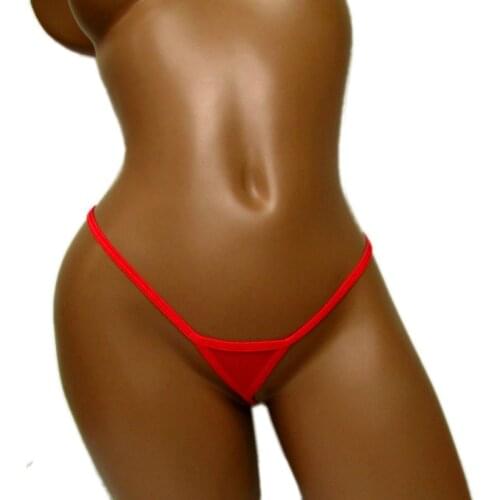 Micro Thongs Triangle G-String Sexy Mini Bikini Panties Knickers Women Underwear Lingerie Tanga Skimpy Chastity Majtki Bezszwowe