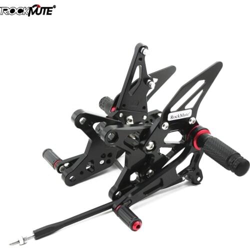 Motorcycle Rearsets For Honda CBR1000RR 2004-2007 / CBR600RR 2003-2006 CNC Adjustable Footrest Shift Lever Brake Pedal Foot Pegs