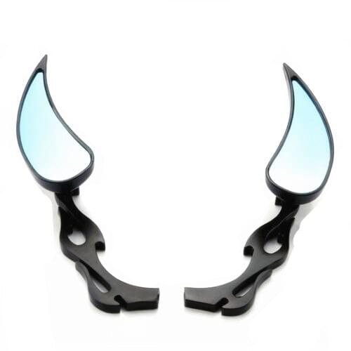 Motorbike Rear View Mirrors For Ducati Hypermotard Monster Street Sport Bike Chopper Cruiser Cafe Racer Bobber Scooter