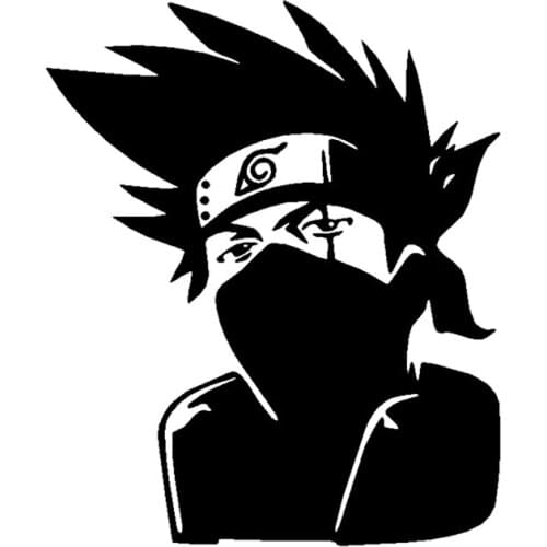 Cartoon Creative Cartoon Character Auto Decal Pvc Personality Dazzle Cool Cover Up Scratches Waterproof Car Sticker 17cm*14cm