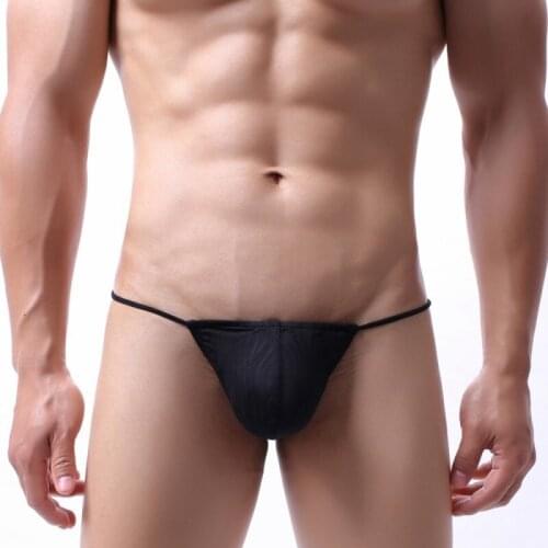 Mens Thongs G Strings Jockstrap Sexy Ultra-Low Penis Pouch Underwear String Homme Lingerie T-back Micro Thongs Gay Panties Tanga