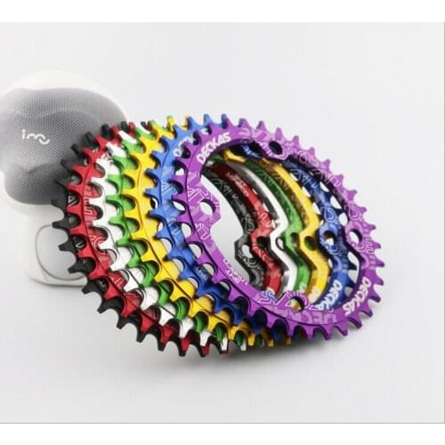 Whole Sale 10pcs/lot Bike Narrow Wide Round Oval Chainring Chain Ring BCD 104mm 32 34 36 38T
