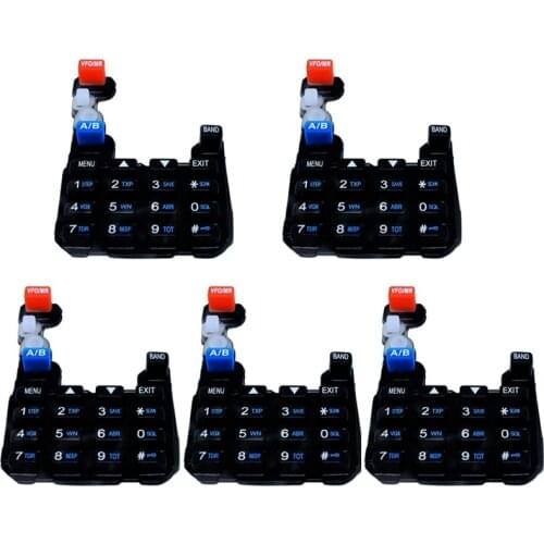 5PCS/LOT Original Baofeng Walkie Taklie UV5R Numeric Keypad Keyboard For Baofeng Two Way Radio UV-5R UV-5RA UV-5RC UV-5RE Series