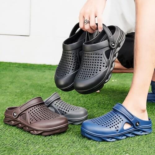 Men Summer Sandals 2021 Mens Shoes Twist Sole Mens Casual Sports Sandals Classic Beach Slippers for Men Clogs Garden Sneakers