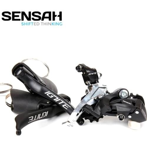 SENSAH IGNITE 2x9 18 SPEED Road Bicycle Groupset Shifter Brake Lever Front & Rear Derailleur