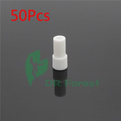 Saliva Ejector Suction Adaptor Suction Tube Convertor Size 11mm To 6.5mm Dentist Lab 50Pcs