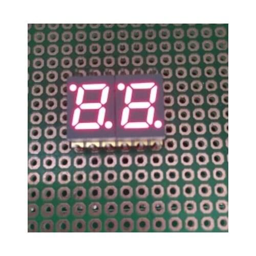 10pcs 0.28 inches RED 7 Segment SMD LED Display Nixie tube 2 Bit Digital Tube Plastic Metal digital display