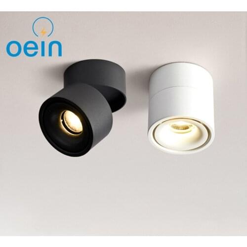 Led Downlight 220V Ceiling Light COB 3W 5W 12W Spotlight Foldable Anti-dazzle Wall Lamp Indoor Lighting For Home Decoration