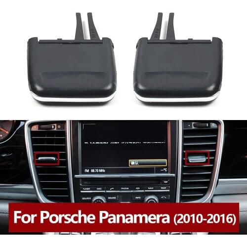 Interior Car Front Rear Air-Conditioning AC Vent Grille Tab Clip Repair Kit Fit for Porsche Panamera 2010-2016