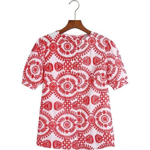 Yenkye Short Sleeve Shirts For Women