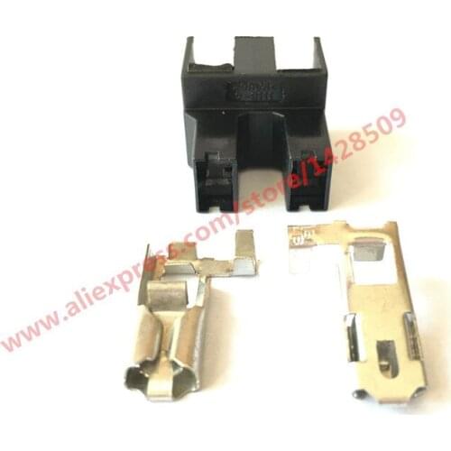 20 Sets 2 Pin Gender Sleeve Connector HID Connector Auto Busses Coupler Plug Socket