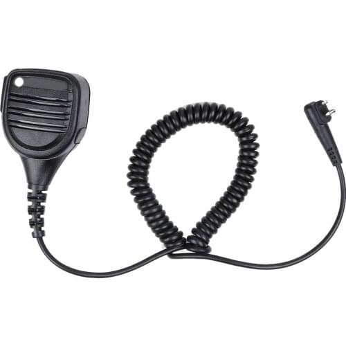 2PIN Remote Hand Speaker Mic for Motorola CP200 CT250 P1225 CP185 400 GP300