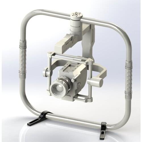 HONTOO 2pcs 25mm Rod Support Feet for Gimbal Stabilizer DJI Ronin M & Ronin MX Grip / Freefly MoVI Ring Accessories