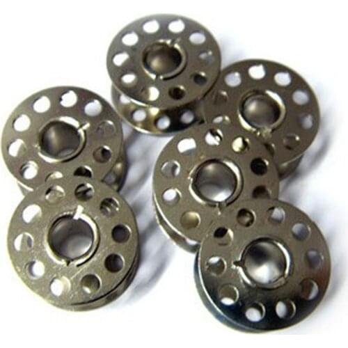 Lots 20 Metal Empty Bobbins For Brother Janome Singer Domestic Sewing Machine J10