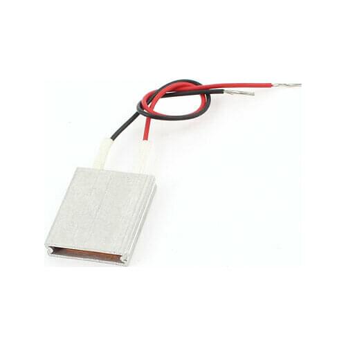 Aluminum PTC Heater Thermostat Constant Temperature 25x20x5mm 24V 140C