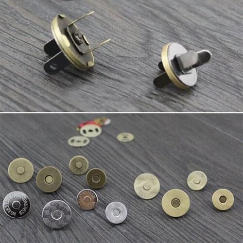 Antique Bronze Magnetic Snap Closures size in 14mm and 18mm