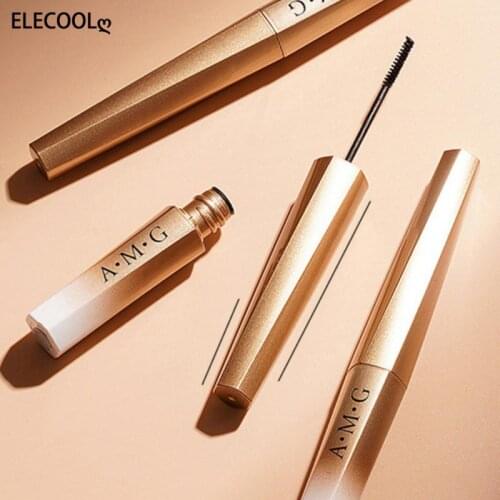 ELECOOL Black Mascara Eyelashes Mascara 4D Silky Eyelashes Lengthening Eyelashes Makeup Waterproof Mascara Volume Eye Cosmetics