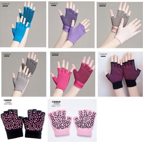 DHL 200pair Sporting Antiskid Cotton Socks/Gloves Women Non Slip Silicone Ballet Ankle Socks Dancing/Yoga Exercise Accessories