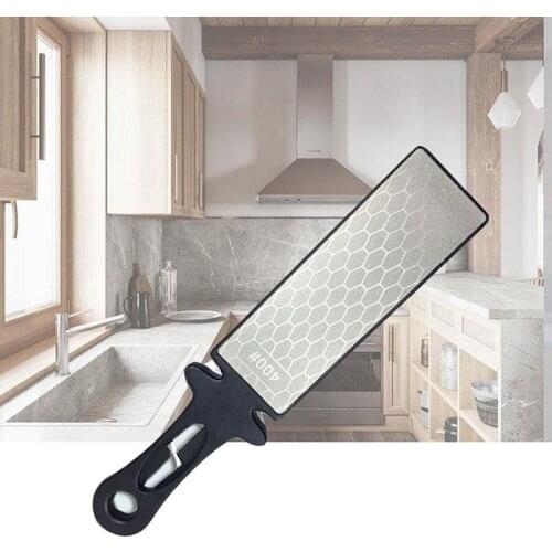 400/1000# Double Sided Diamond Knife Sharpening Stone Ceramic Whetstone Ktchen Knife Garden Knives Grinding Tools Household