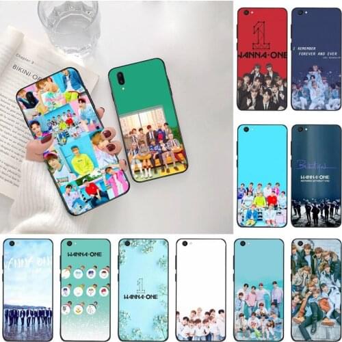 HUAGETOP KPOP WANNA ONE Silicone Black Phone Case For Vivo Y91c Y17 Y51 Y67 Y55 Y7s Y81S Y19 V17 vivos5