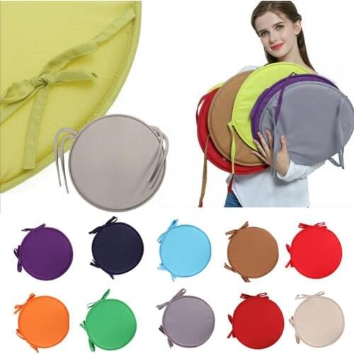 30 Cm Household Round Cushion Dining Chair Cushion Office Cushion Cushion Cushion Rou Seat Cushion Thickening Student Chair C3J2